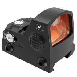 SHLLAR Red Dot Sight - Shake Awake Optic Sight for Rifles, Pistols, and Shotguns, Precision Targeting