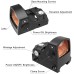 SHLLAR Red Dot Sight - Shake Awake Optic Sight for Rifles, Pistols, and Shotguns, Precision Targeting